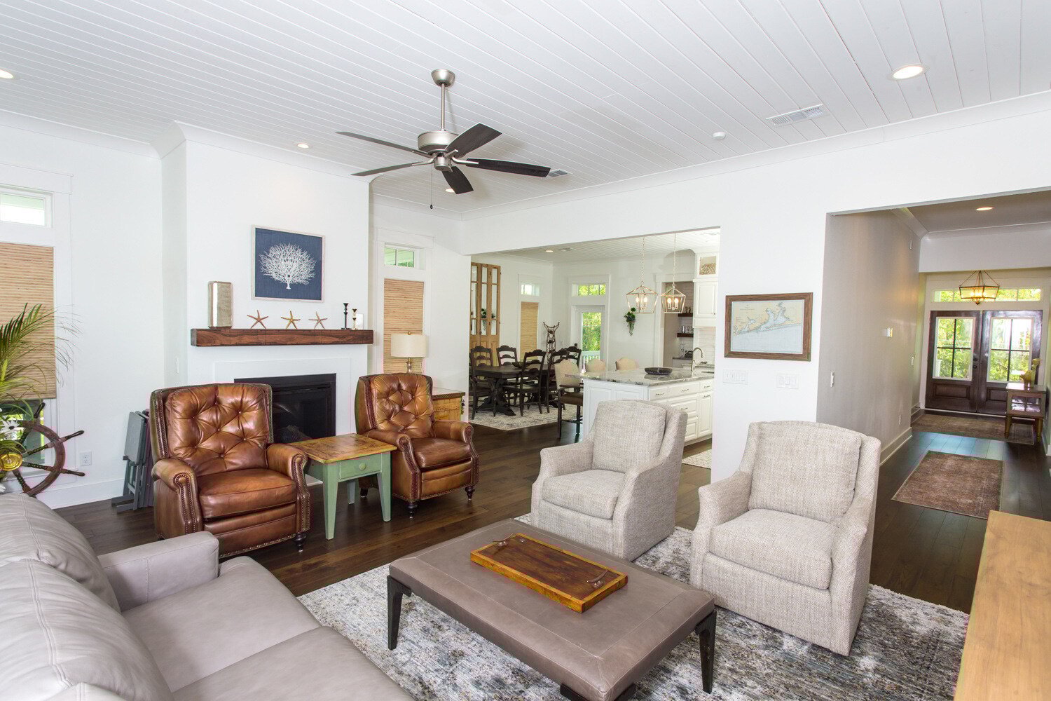 Interior of Coastal Home